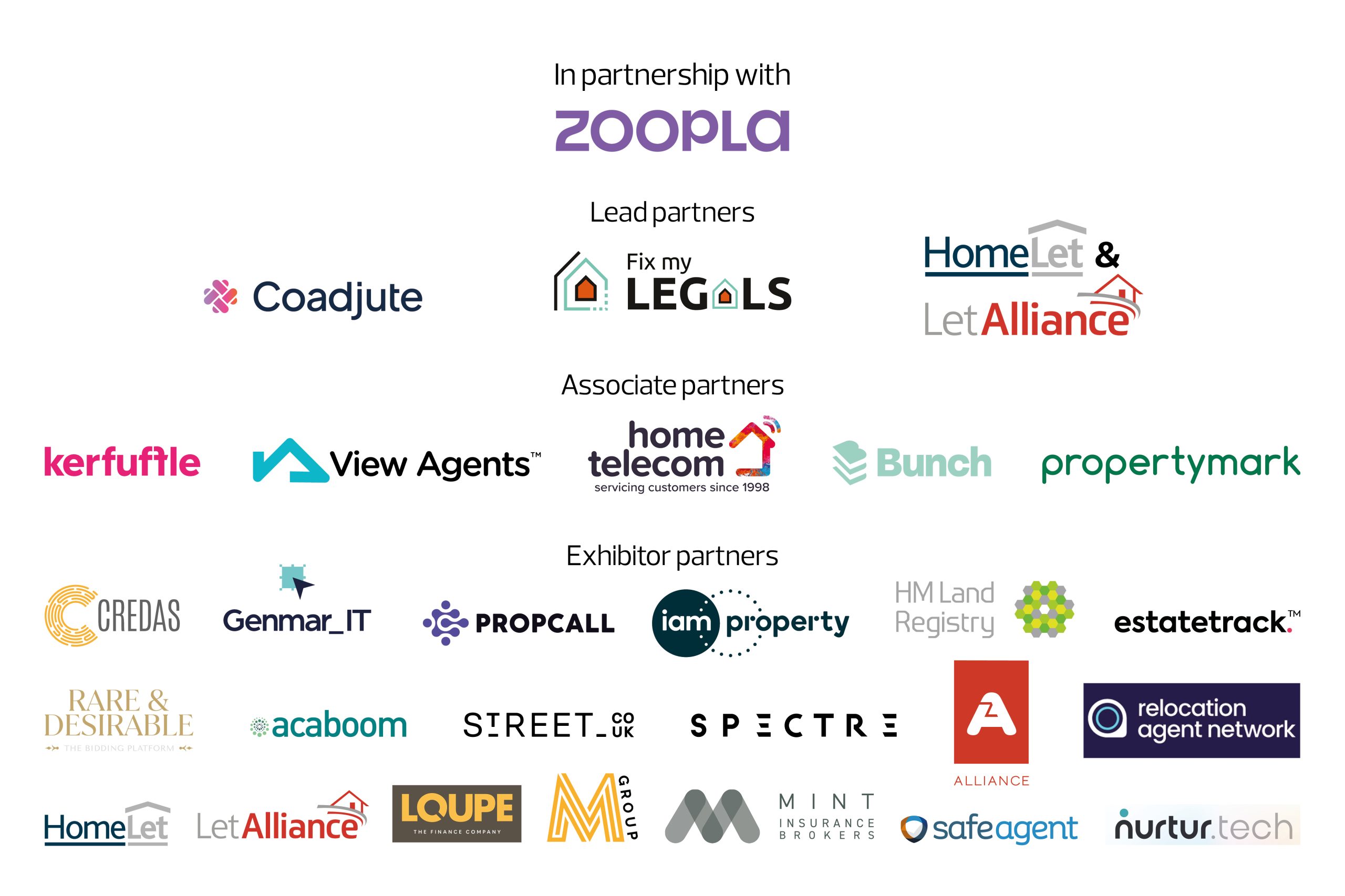 The Negotiator Conference exhibitor logos