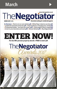 The Negotiator magazine cover March 2017 image