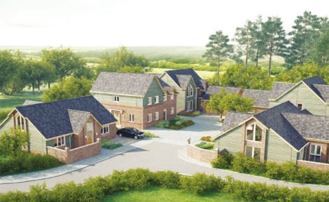 Luxury housing scheme image