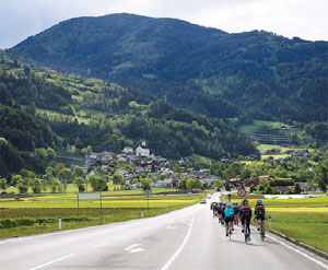 Poloton fundraising bike ride image