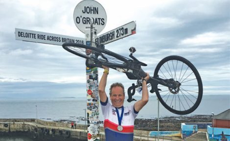 Simon Cooper fundraising image