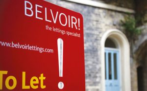 Belvoir To Let board image