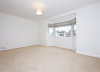 Virtual staging empty flat image