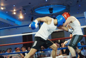 rumble with the agents Boxing event raises £18k for Noah’s Ark Children’s Hospice
