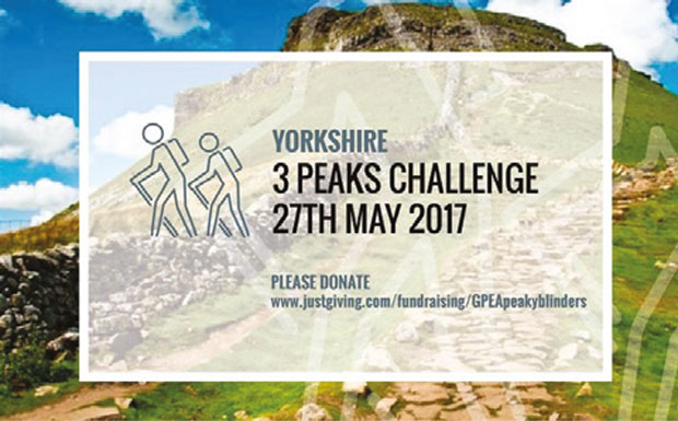 3 Peaks Challenge fundraising image