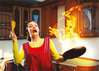 Insurance fire damage image