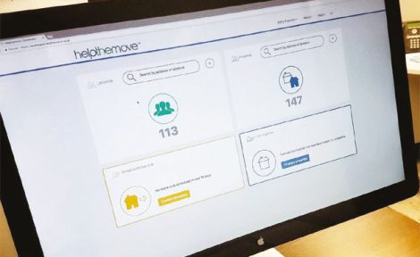 Helpthemove screen image