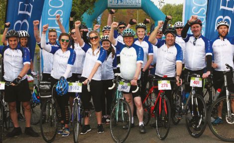 Pedal for The J's charity event image