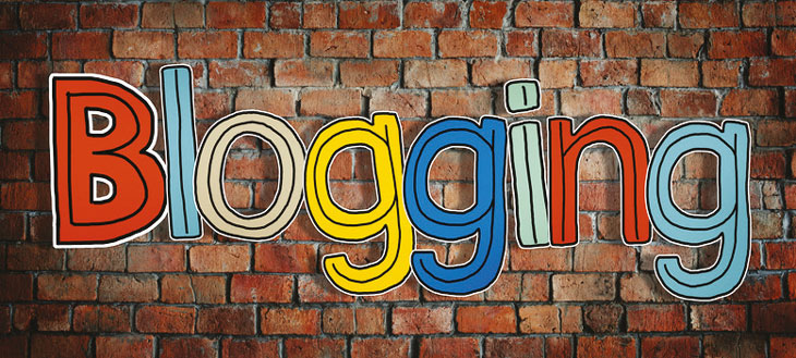 Blogging image