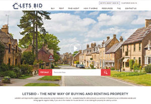 LetsBid website image