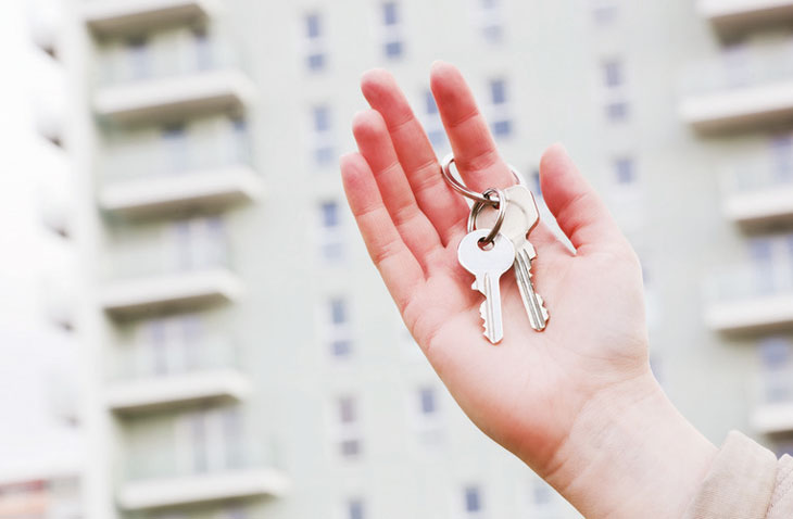 Handing over keys image