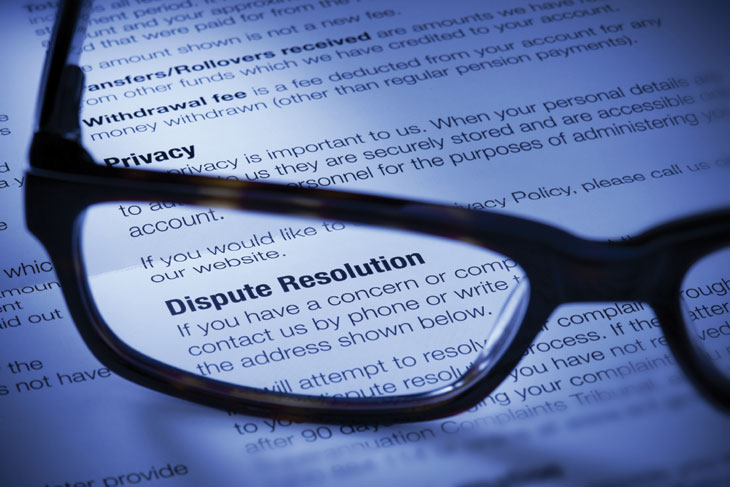 Dispute Resolution document image