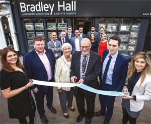 Bradley Hall team celebrating image