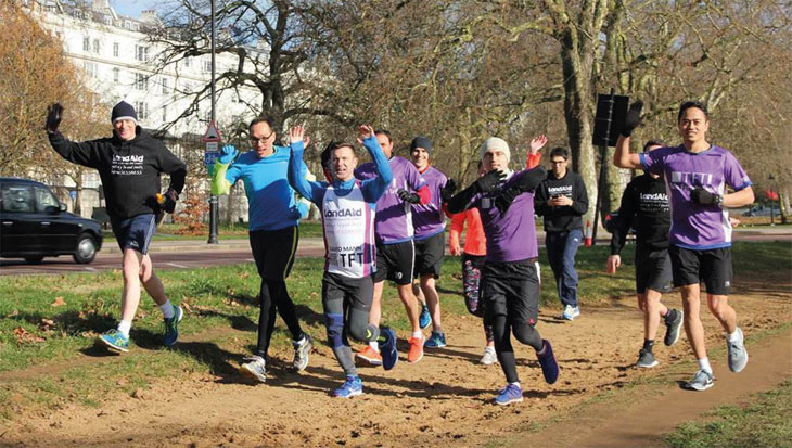 Training for Paris Marathon in Hyde Park image