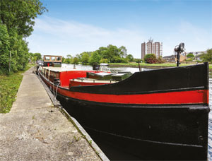 Dutch barge image