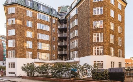 Fire damaged London property image