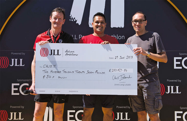 JLL fundraising for Crisis image