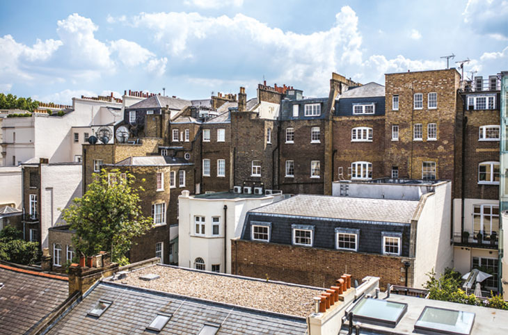 London rooftop development image