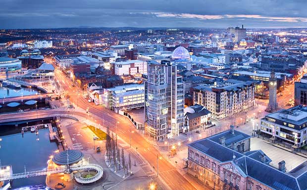 Belfast Aerial view Regional Report UK Property image