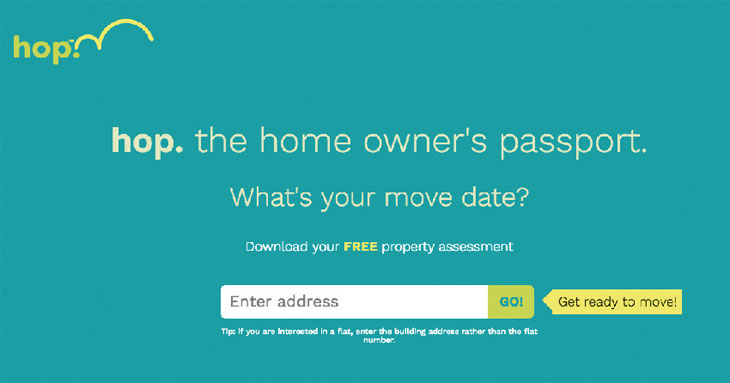 hop. conveyancing website image