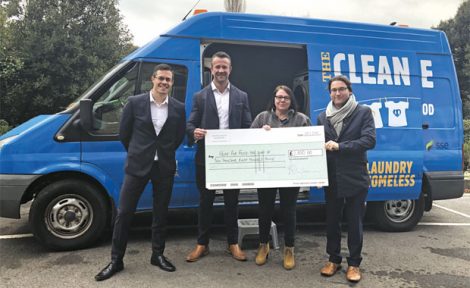 Edwards Fine & Country charity cheque image