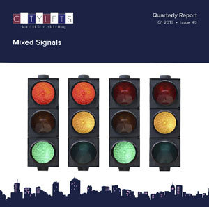 Mixed signals traffic lights image