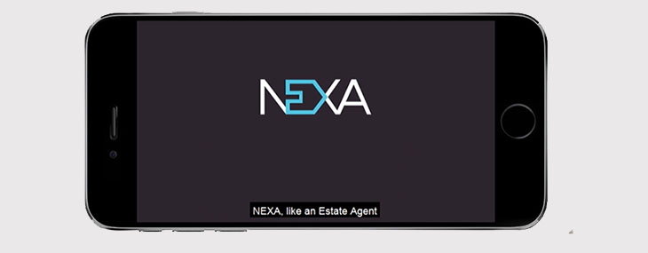 nexa estate agency smartphone