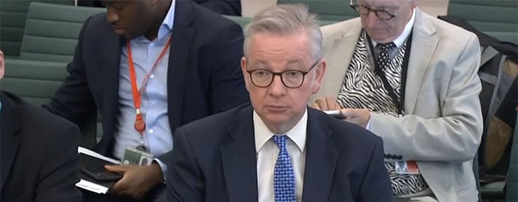 gove house building target housing