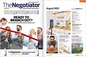 The Negotiator Magazine cover Estate and Letting Agent News image
