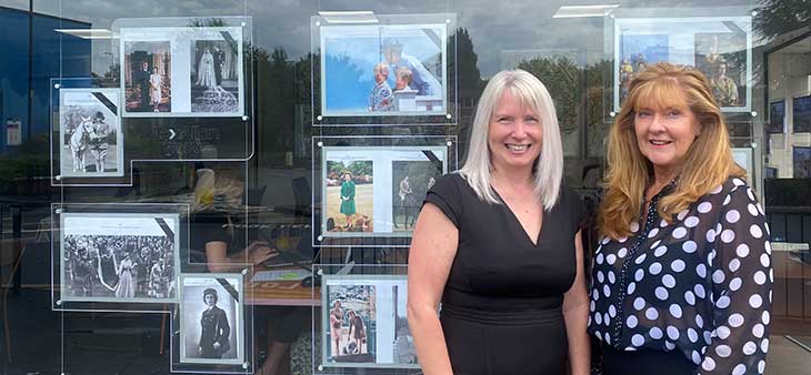 Dawn Hughes and colleague Lexallan