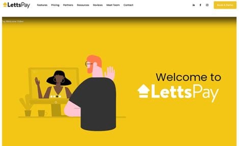 LettsPay website