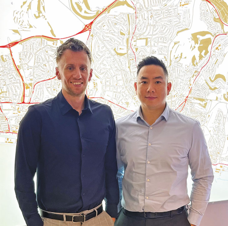 Nathan Crombie and Wai Lam
