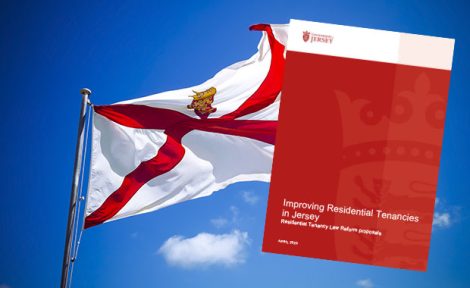 Jersey flag and rental reform book