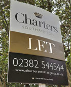 Charters LET signboard iamge