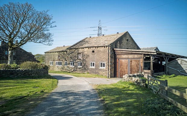 A barn in Calderdale, West Yorkshire
