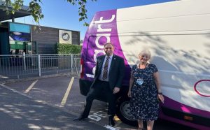 Tom Charlesworth and Lynda Williams