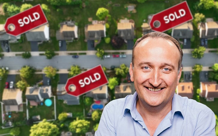Richard Donnell, Zoopla Executive Director and sold properties