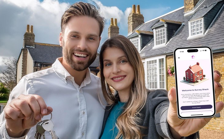 Brett and Evelina Ray of Survey Shack and their app home survey