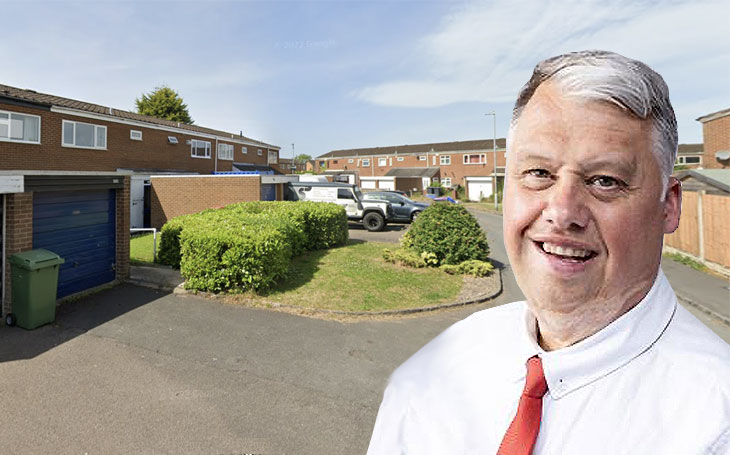 Councillor Richard Overton in Briarwood, Brookside landlord