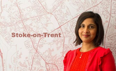 Ramona Hirsch,i Belvoir Stoke-on-Trent map