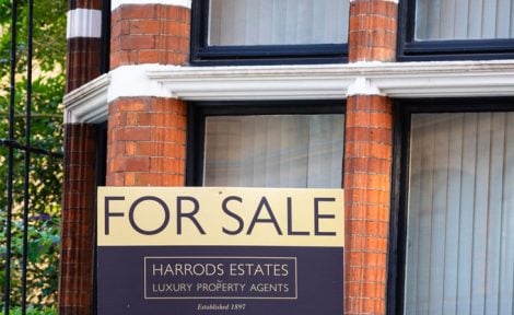 For sale sign prime Central London