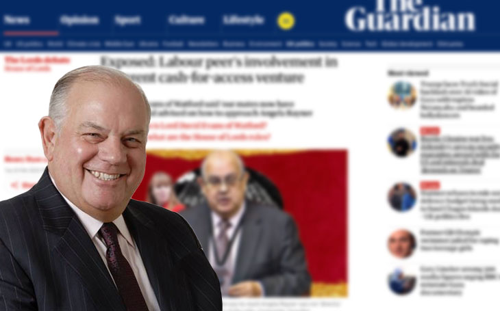 Lord David Evans in the Guardian housing
