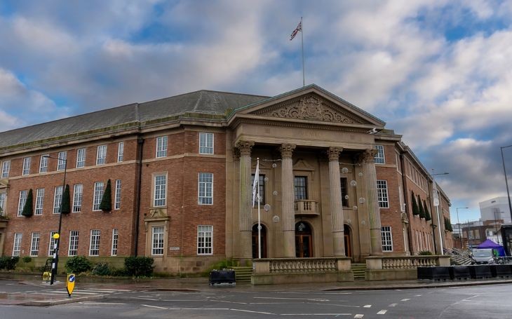 Derby town hall hmo fine