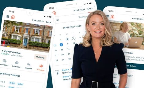 Alice Bullard, CEO of Nested over Nested phone app graphic