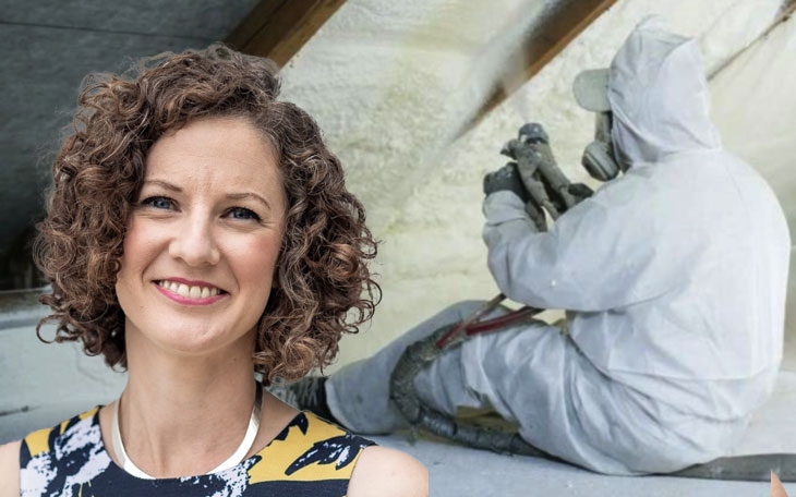 PCA Sarah Garry spray foam