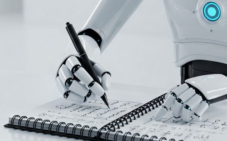 AI robot writing - awards entry for property professionals