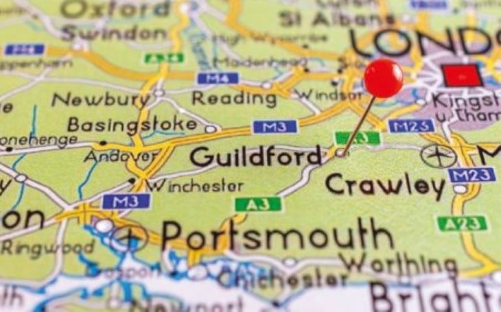 Map South East