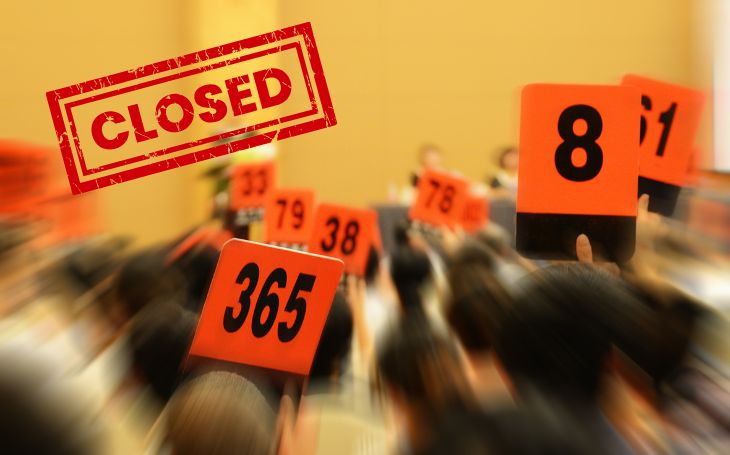 In room auctions - Link to EIG june 2025 report