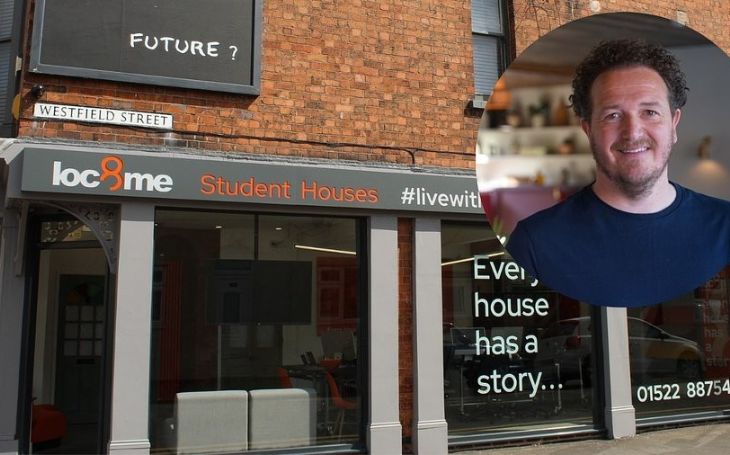 Loc8me office Lincoln - Founder Raffaele Russo lettings