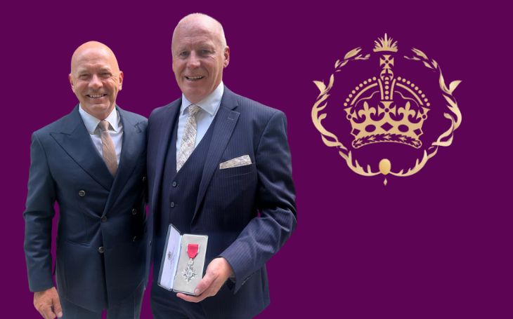 Iain McKenzie, CEO of The Guild of Property Professionals, Art O'Hagan MBE